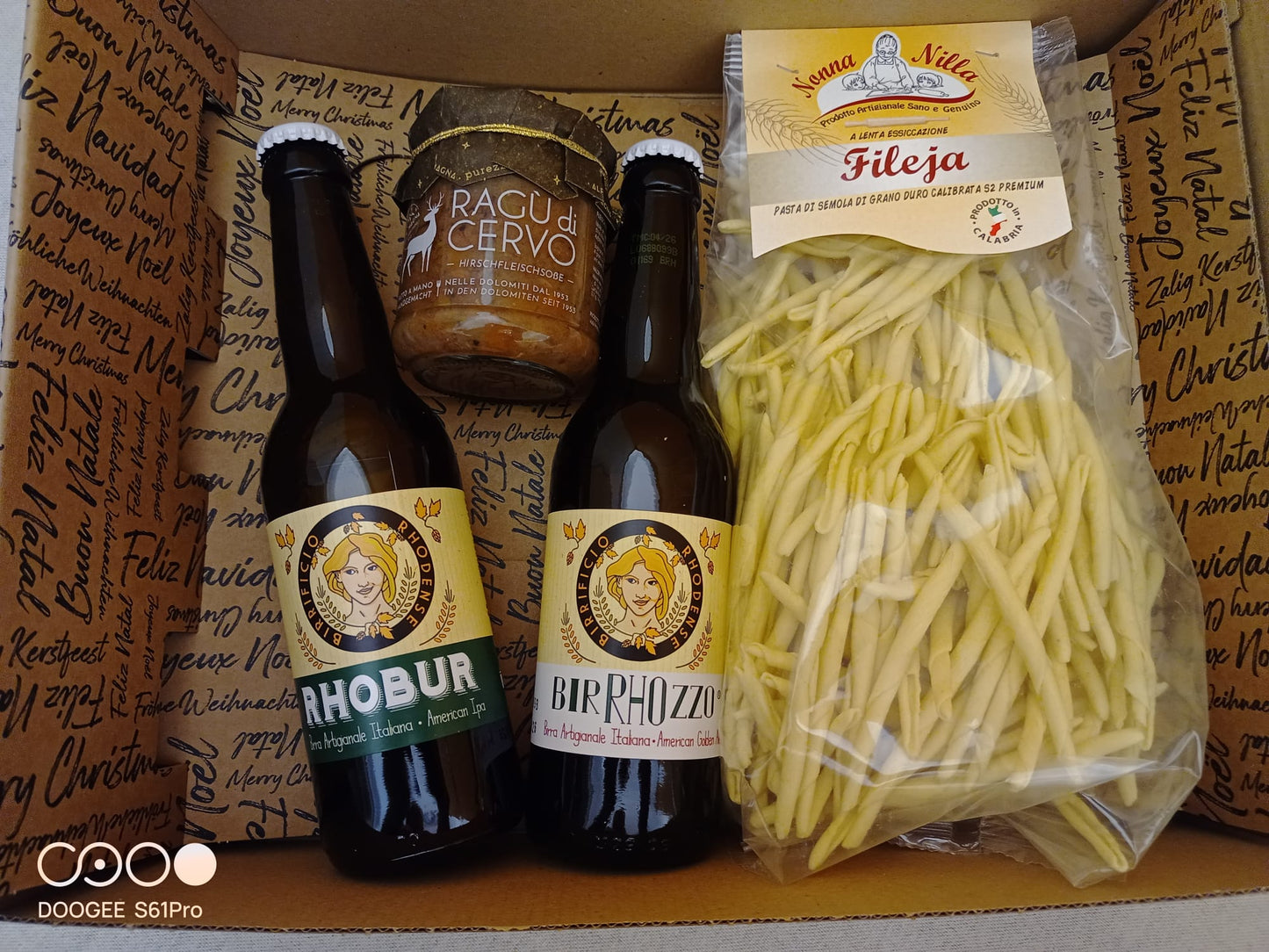 Cesto Regalo Birra Artigianale – «DA NORD A SUD» | Birrificio Rhodense (SOLO NEGOZIO)