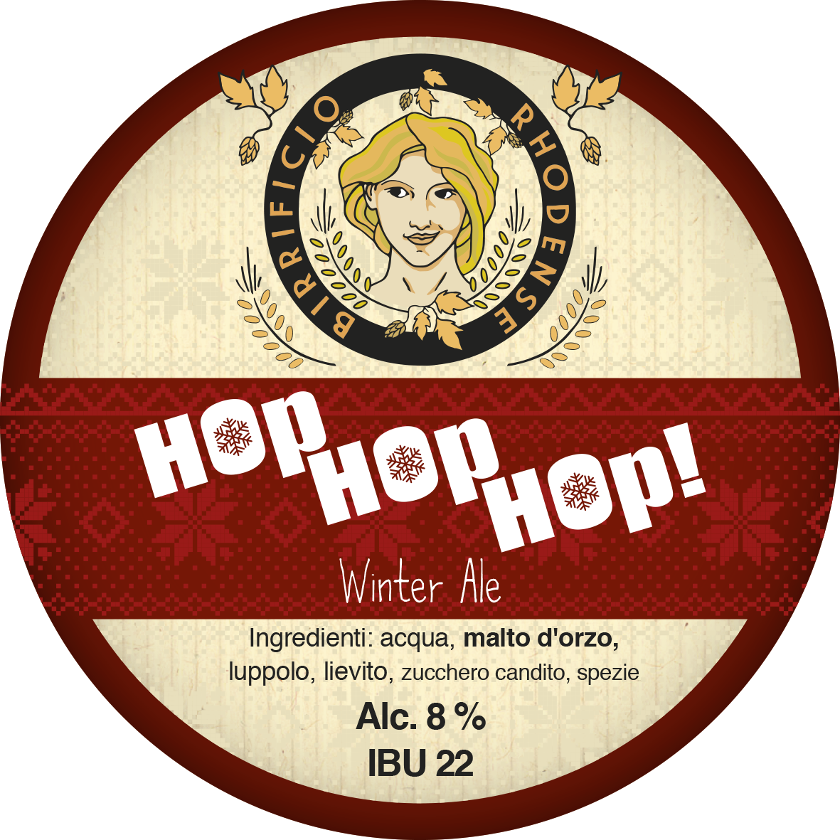 birra artigianale bottiglia birrificio rhodense natale natalizia winter ale