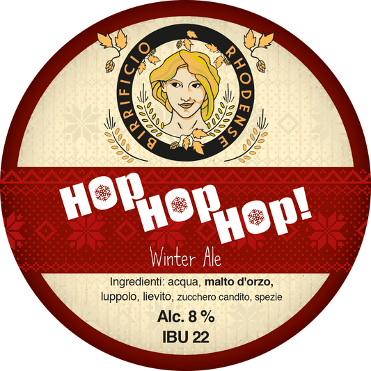 birra artigianale bottiglia birrificio rhodense natale natalizia winter ale