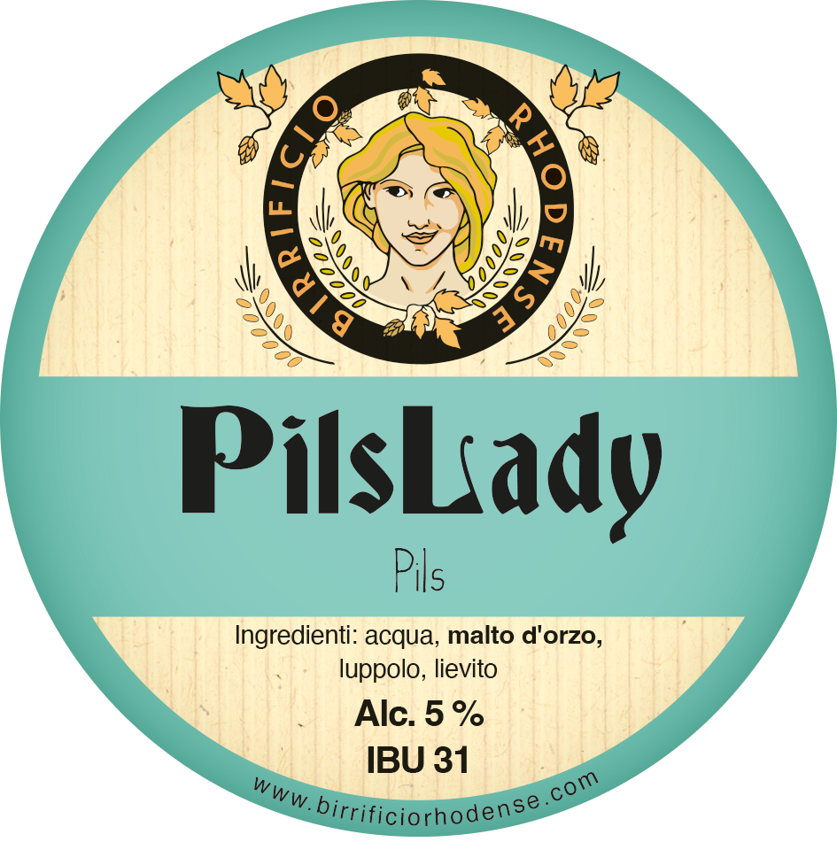 birra artigianale bottiglia birrificio rhodense pils