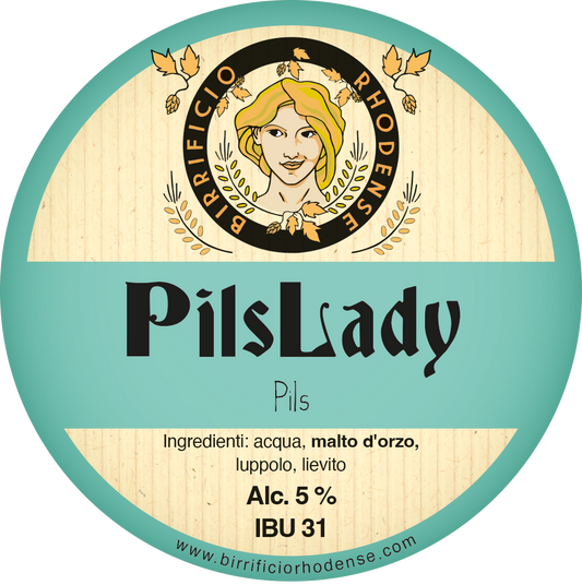 birra artigianale bottiglia birrificio rhodense pils