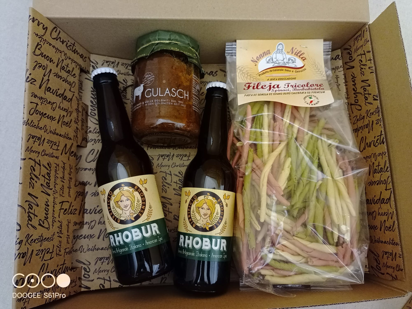 Cesto Regalo Birra Artigianale – «GULASCH» | Birrificio Rhodense (SOLO NEGOZIO)